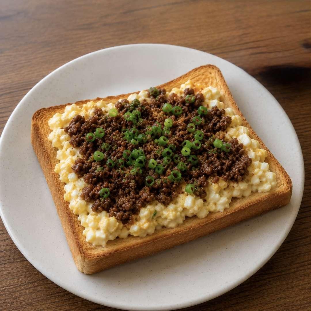 Mince Beef Mayo Toastie