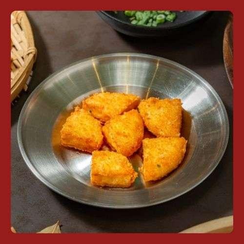 (squid prawn cake)