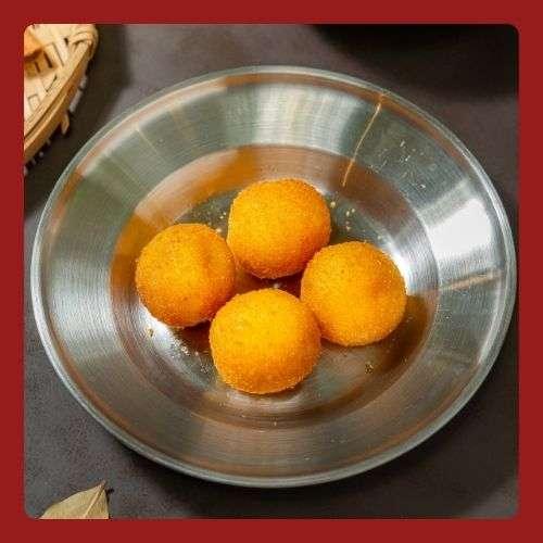 (potato yam ball)